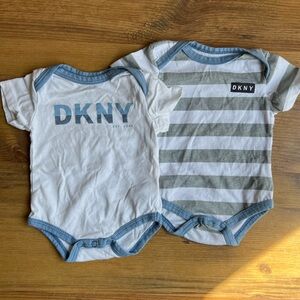 DKNY Short Sleeved Onesies